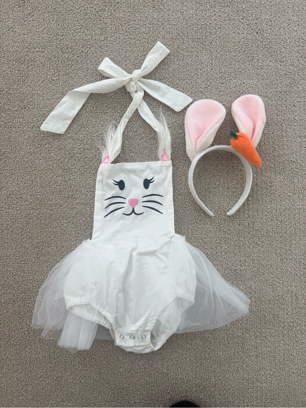 Baby girl bunny costume